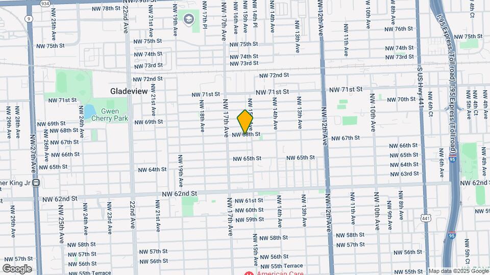 1510 NW 68th St Map and Location Details