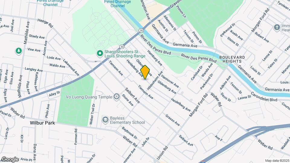 4716 Heidelberg Ave Mapa y Detalles de la Ubicación