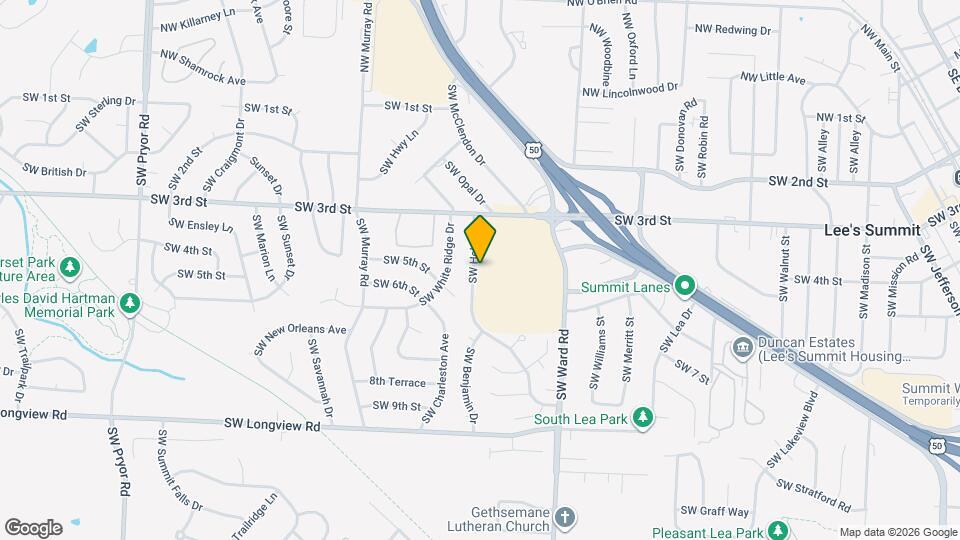 405 SW Hoke Ln Map and Location Details