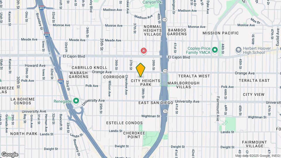4140-4152 38th St Map and Location Details