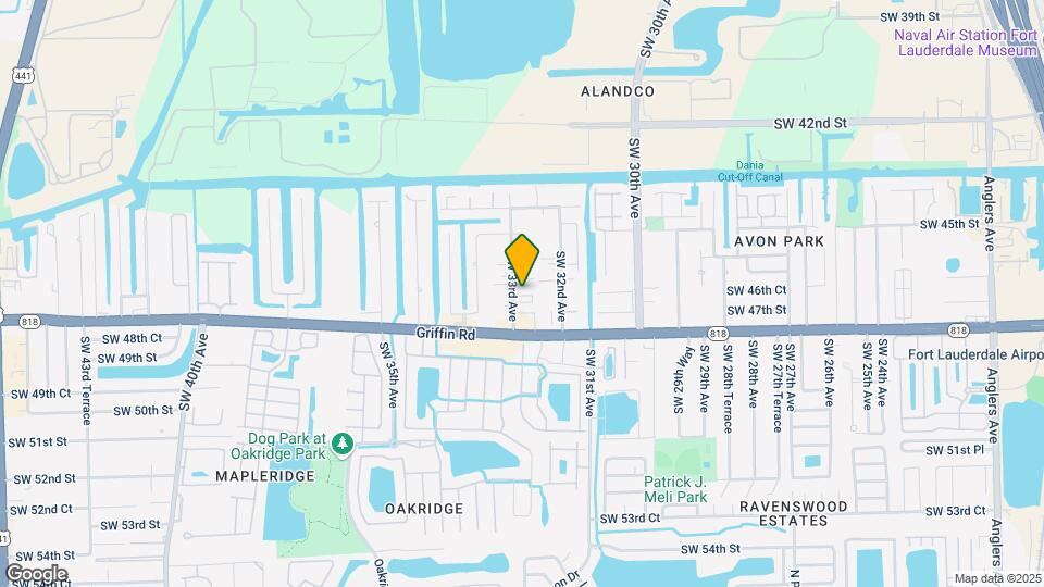 4680 SW 33rd Ave Map and Location Details