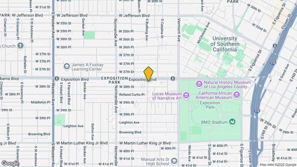 Los Angeles Gardens Mapa y Detalles de la Ubicación