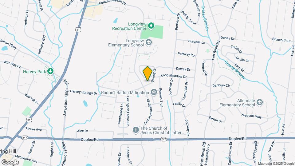 2260 Dewey Dr Map and Location Details