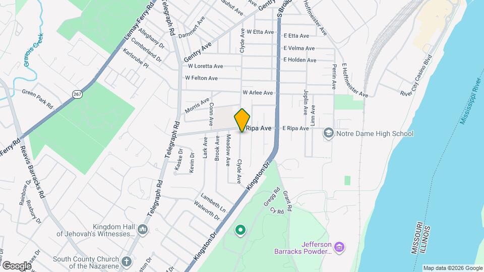 9914 Clyde Ave Mapa y Detalles de la Ubicación