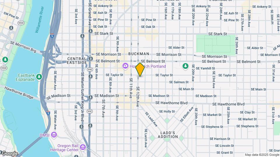 East 12 Lofts Mapa y Detalles de la Ubicación
