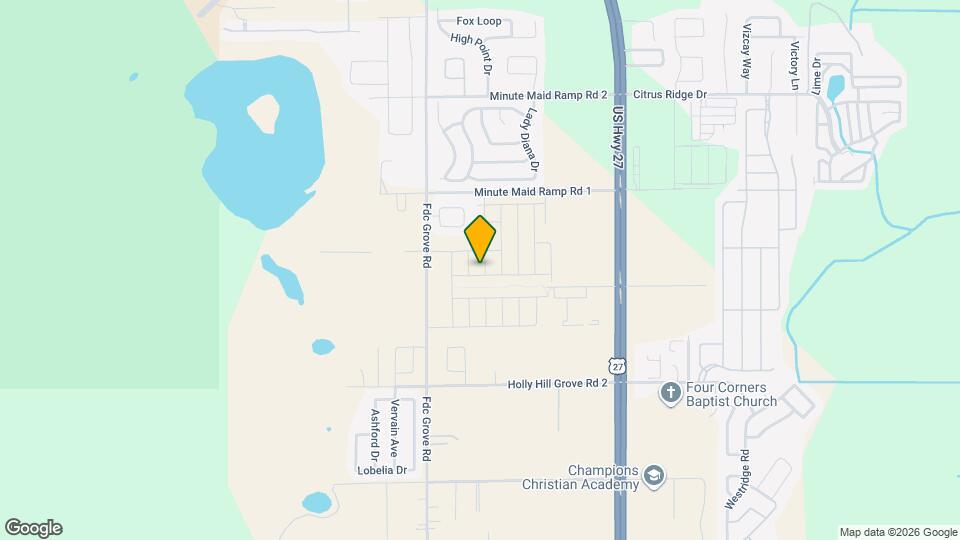 1635 Thicket Ave Map and Location Details