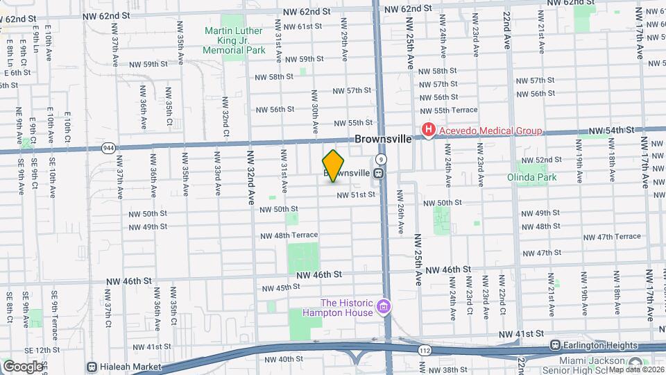 2954 NW 51st Terrace Map and Location Details