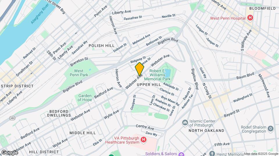 3372 Webster Ave Mapa y Detalles de la Ubicación