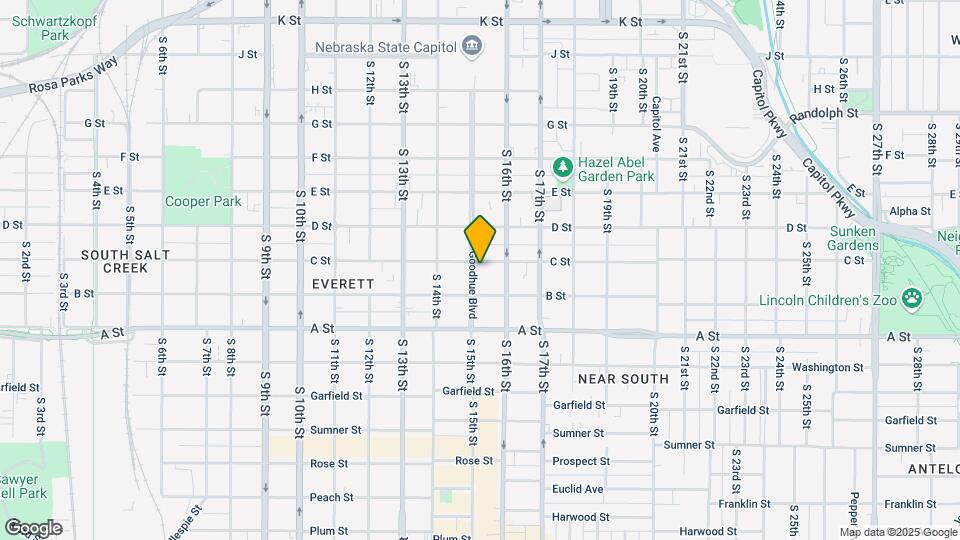 1212 S 15th St Map and Location Details