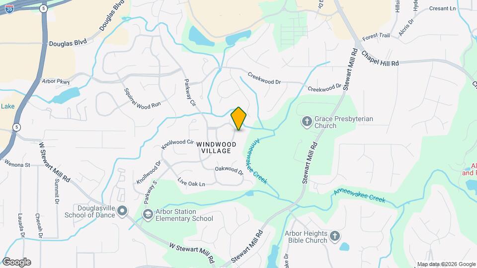 6646 Creekwood Ct Map and Location Details