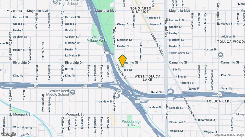 11341 Blix St Map and Location Details