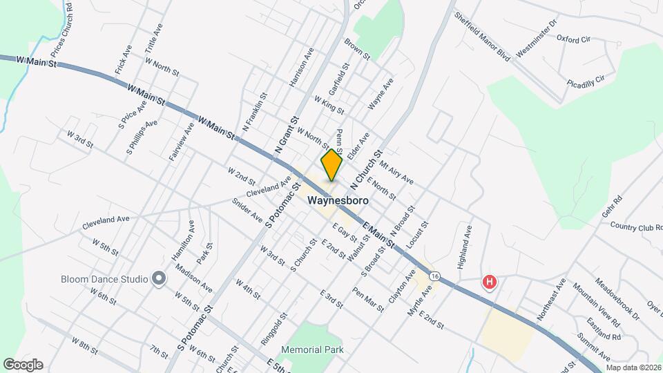 35 W Main St Map and Location Details