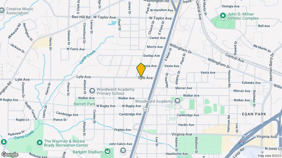 1782 Lyle Ave Mapa y Detalles de la Ubicación