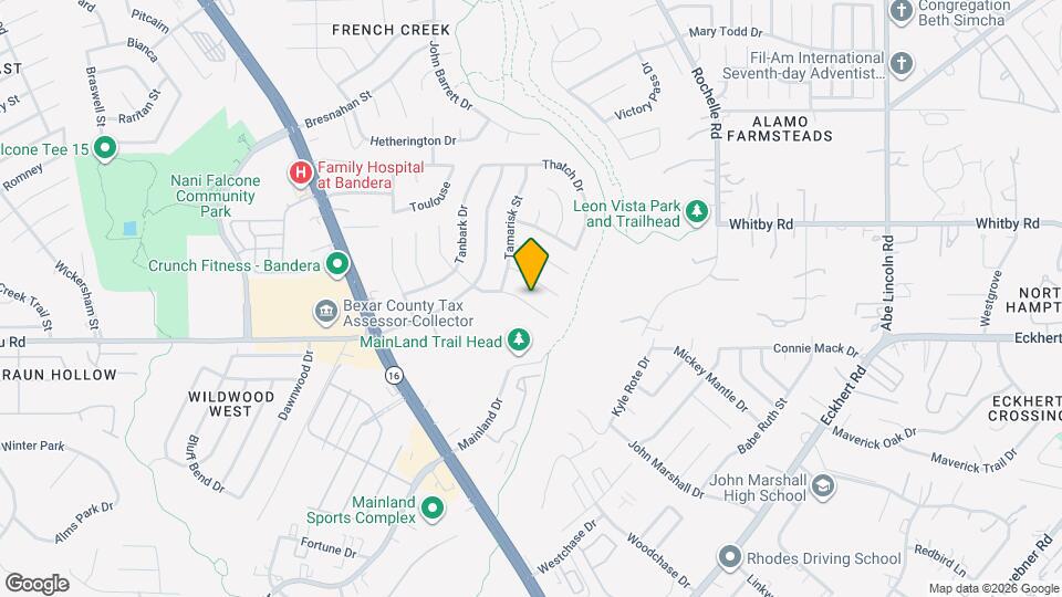 7427 Slippery Elm St Map and Location Details