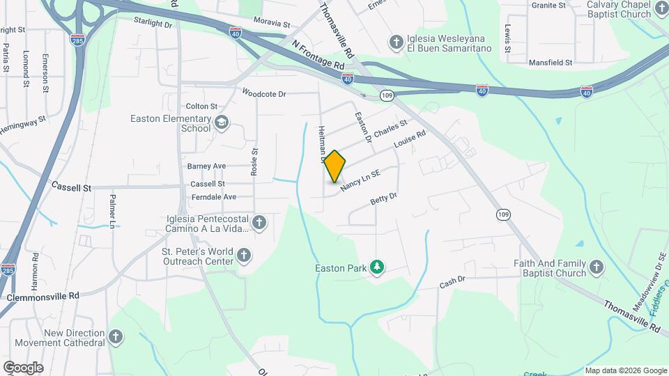 1005 Nancy Ln SE Map and Location Details