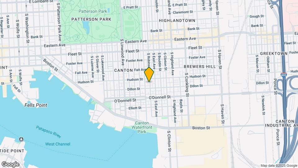 924 S Robinson St Map and Location Details