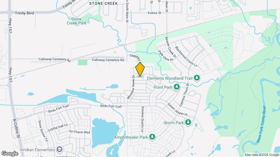 1411 Huntsman Ridge Ln Map and Location Details