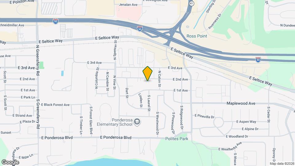 3570 E 2nd Ave Map and Location Details