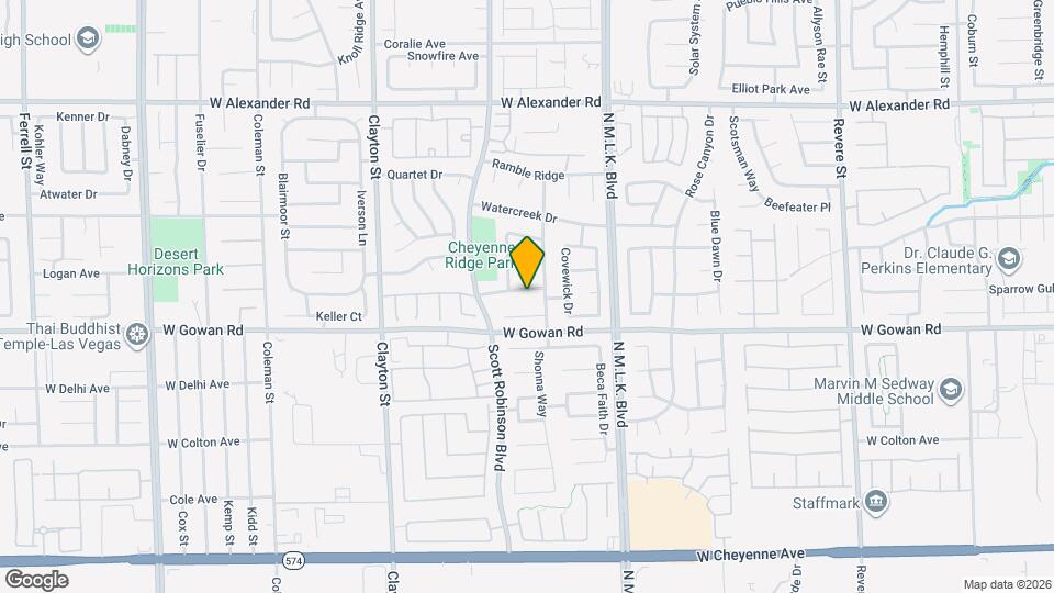 1715 Ashburn Dr Map and Location Details