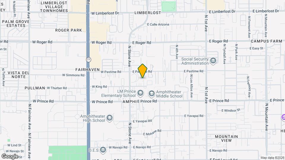 121-121 E King Rd, Unit 121 E King Rd Map and Location Details