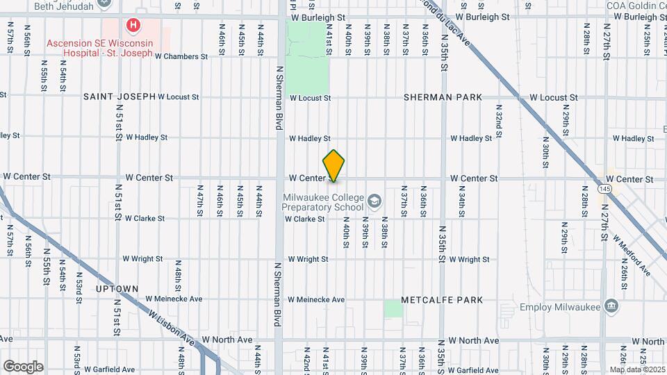 2666-2668 N 41st St Map and Location Details