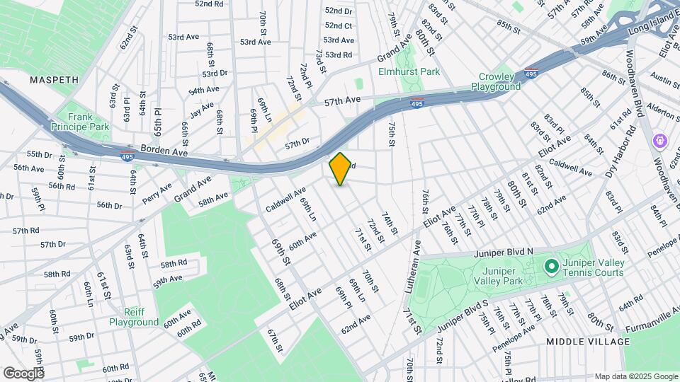 59-29-5971 71st St Mapa y Detalles de la Ubicación