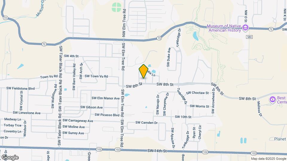 704 Glasgow Ln Map and Location Details