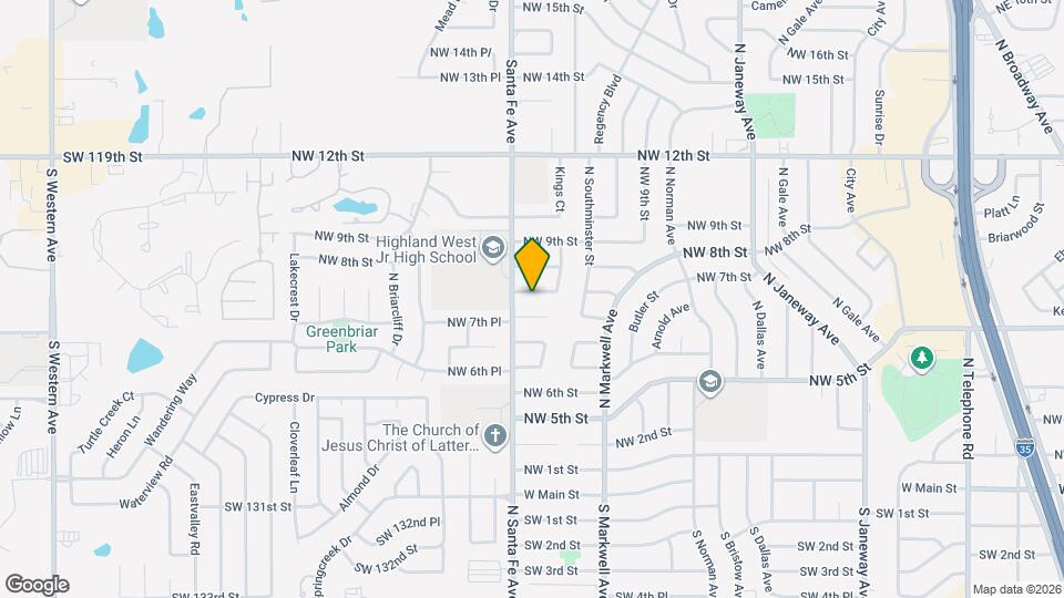 1052 Hargis Ln Mapa y Detalles de la Ubicación