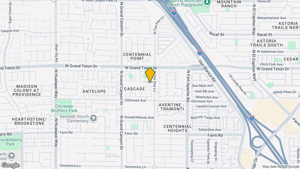 9424 Plover Falls Ave Map and Location Details