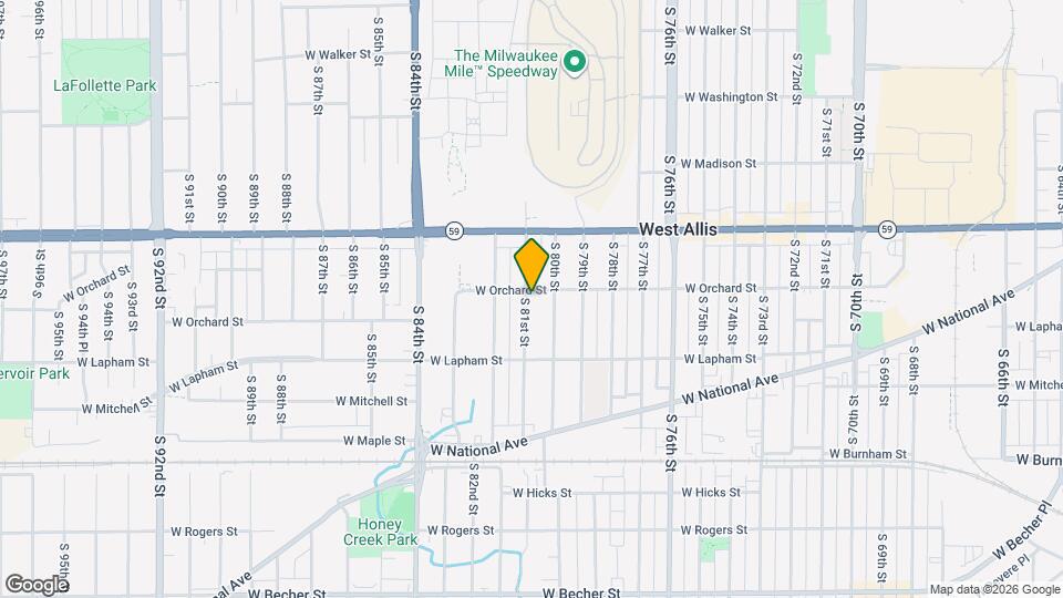 1506 S 81st St Mapa y Detalles de la Ubicación