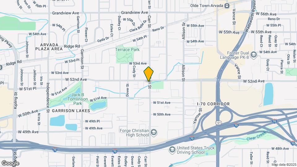 5189 Carr St Map and Location Details