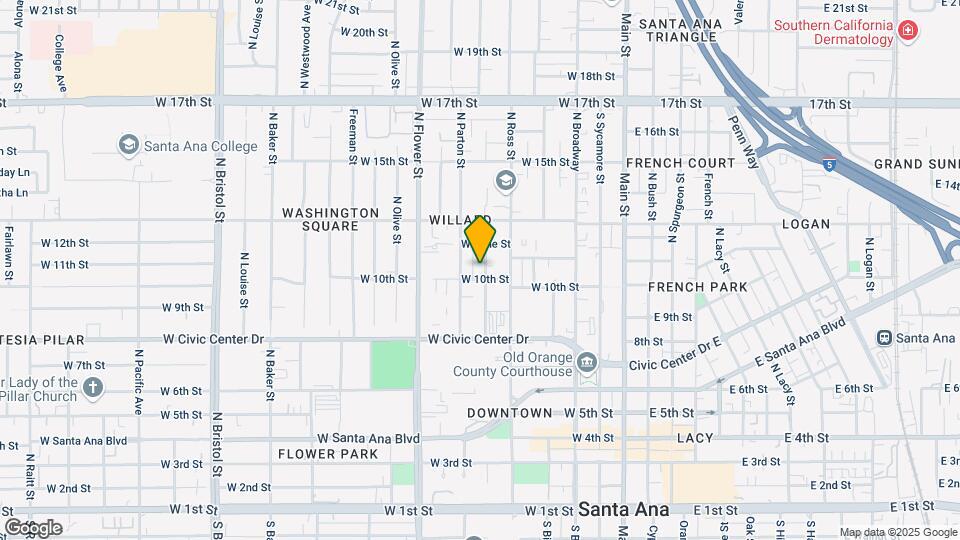 1008 Van Ness Ave Mapa y Detalles de la Ubicación