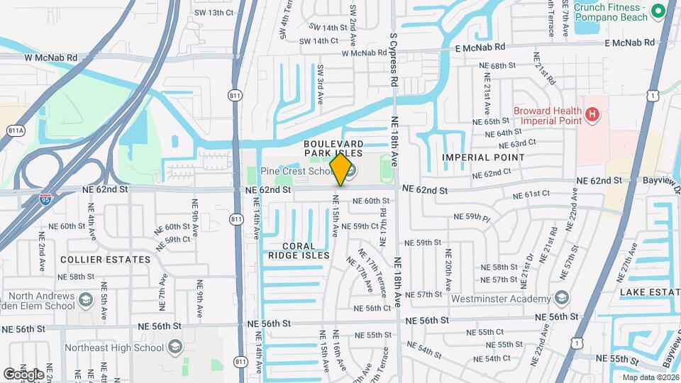 1500 NE 62nd St Map and Location Details