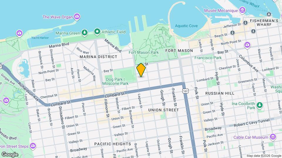 1662 Chestnut St Mapa y Detalles de la Ubicación