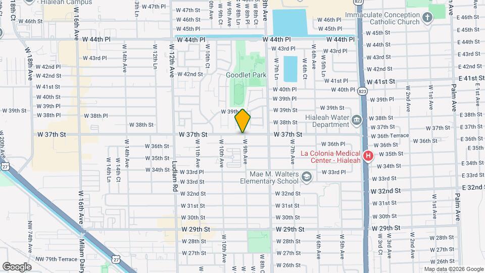 902 W 37th St Map and Location Details