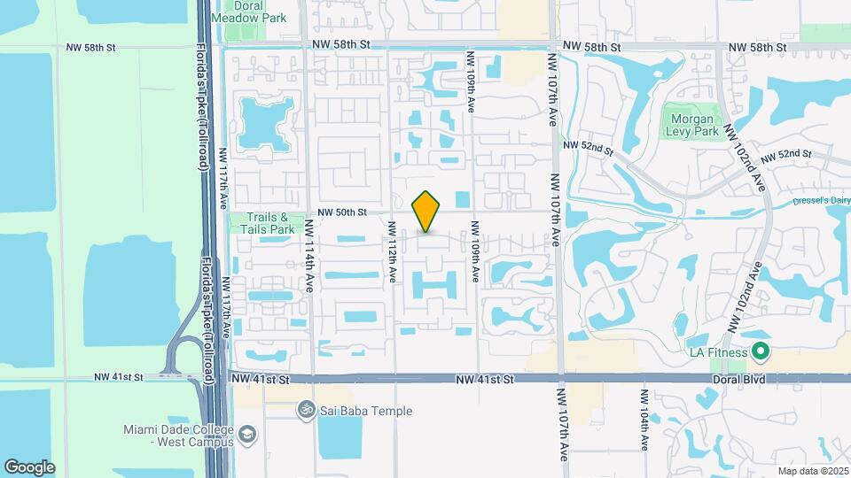 11032 NW 48th Ln Map and Location Details