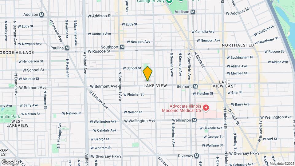 1220-1222 W Belmont Ave Map and Location Details