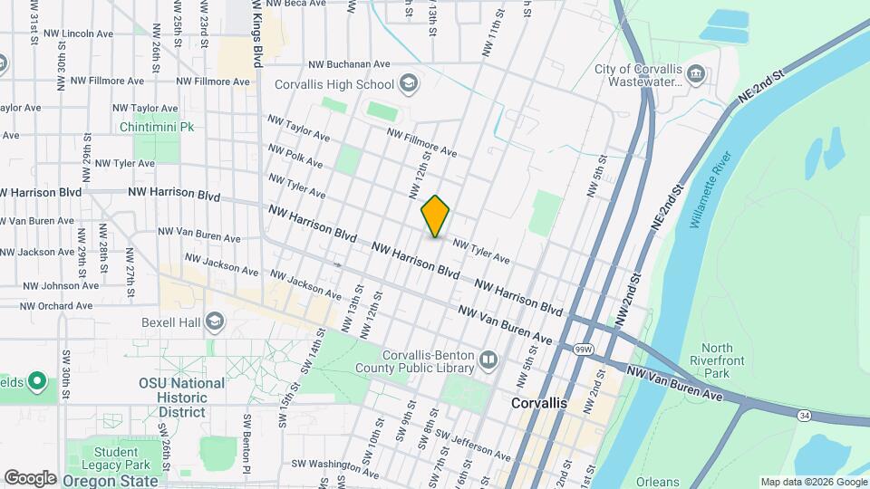 436 10th NW St Map and Location Details