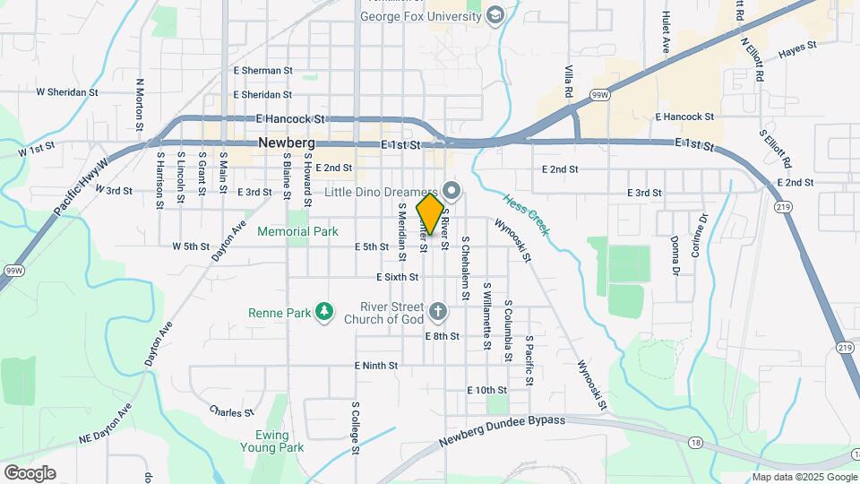 420 S Center St Map and Location Details