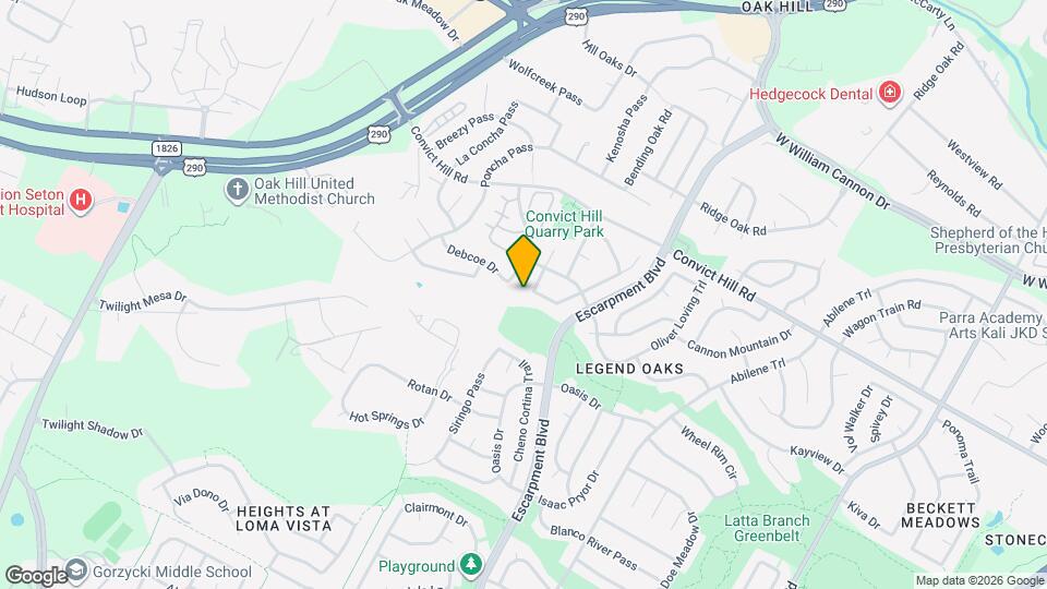 6449 Zadock Woods Dr Map and Location Details