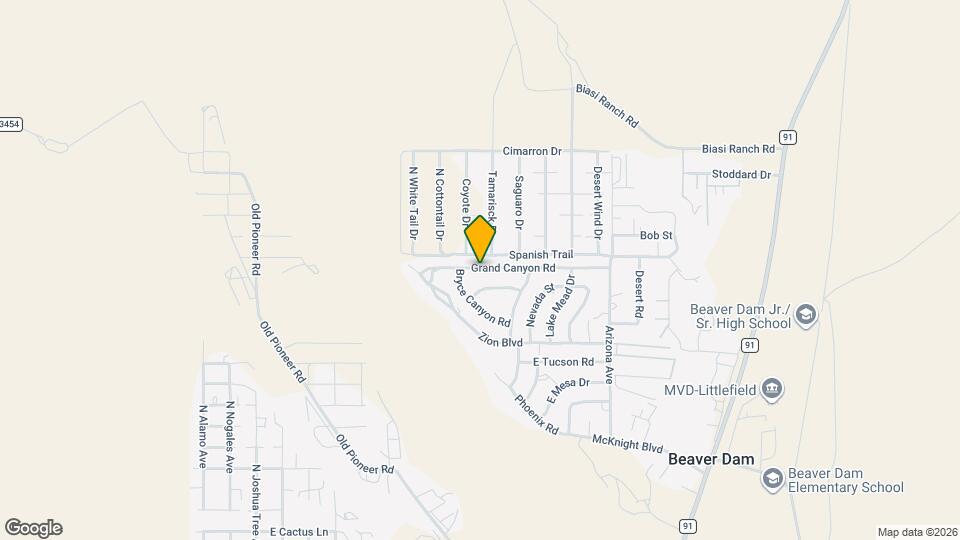 3094 Grand Canyon Rd Map and Location Details