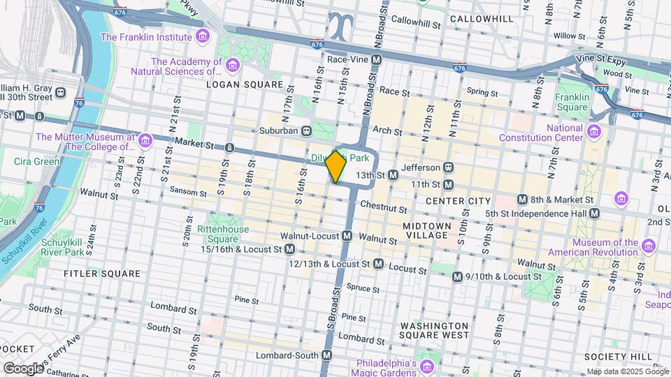 1414 S Penn Square Map and Location Details