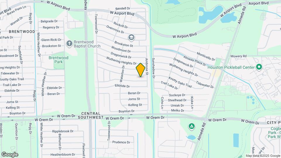 3122 Trail Lake Dr Map and Location Details