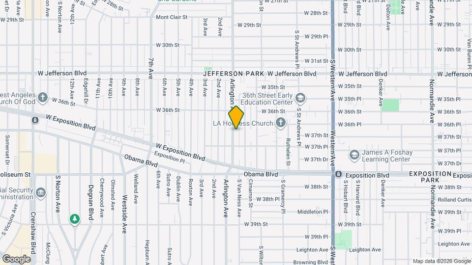 3668 Arlington Ave, Unit 3668 Mapa y Detalles de la Ubicación