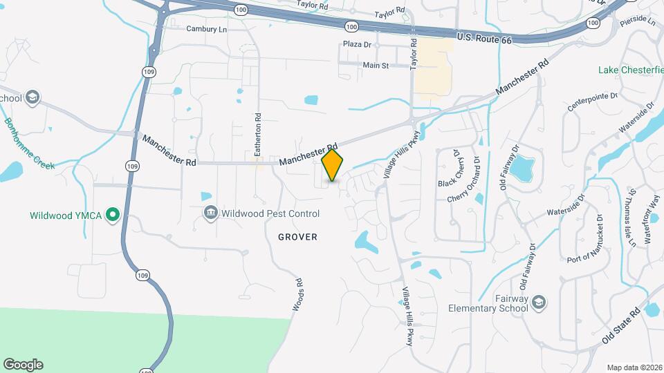 2636 Grover Crossing Way Map and Location Details