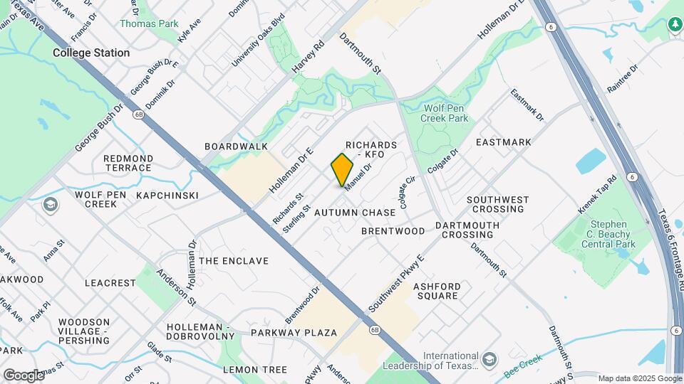 301 Manuel Dr, Unit A Map and Location Details