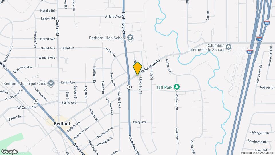 378 Columbus St Map and Location Details