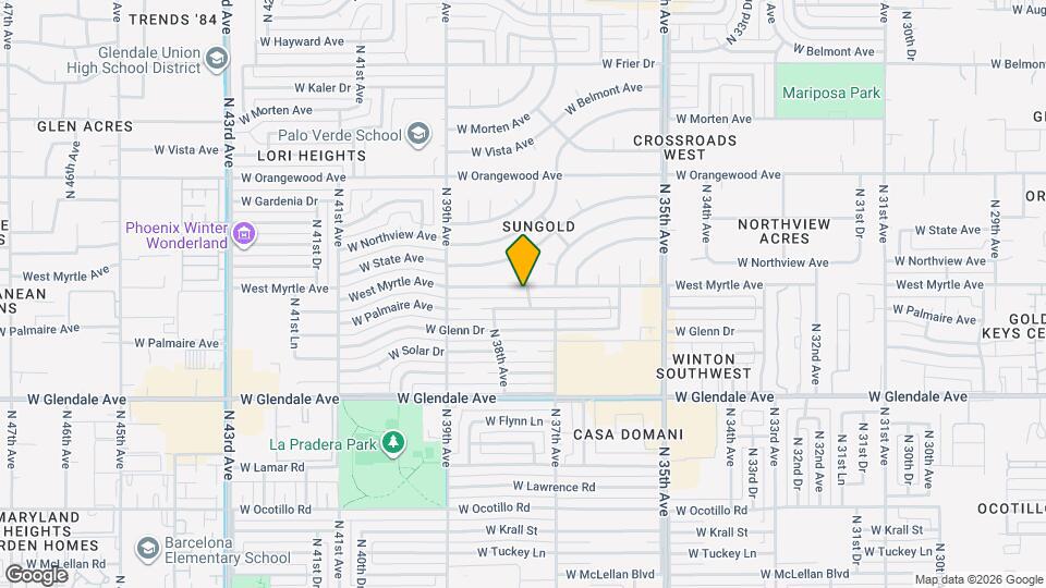 3731 West Myrtle Ave Mapa y Detalles de la Ubicación