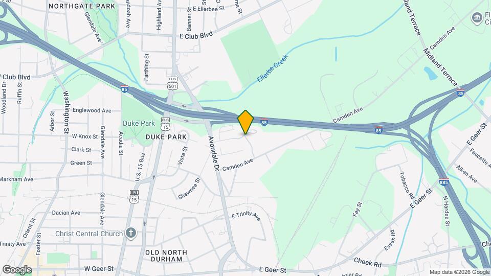 610 E Knox St Map and Location Details