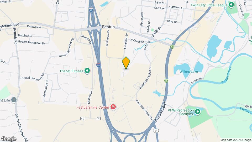 836 Woodside Creek Dr Map and Location Details